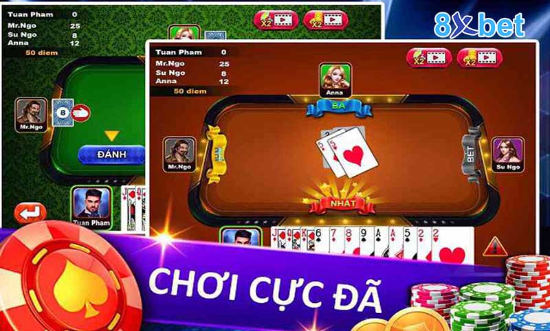 Sâm lốc 8XBet – Game bài đổi thưởng được yêu thích nhất 3 Hướng dẫn tham gia chơi Sâm lốc tại 8XBet