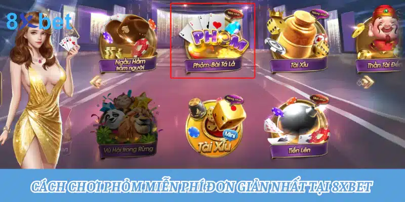 Chơi Phỏm miễn phí: Đánh bài mọi lúc mọi nơi 2 Cách chơi Phỏm miễn phí đơn giản nhất tại 8xbet