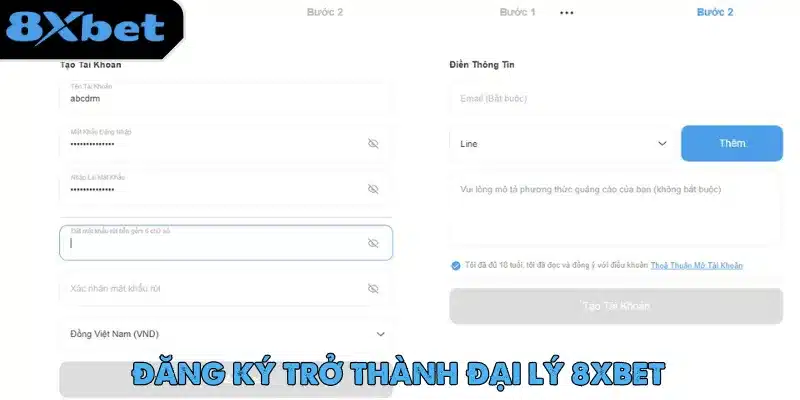 8xbet - Trang Chủ 8xbet Chính Thức | Nhà Cái Đến Từ Châu Âu 31 Biểu mẫu hướng dẫn đăng ký trở thành đại lý của nhà cái 8xbet